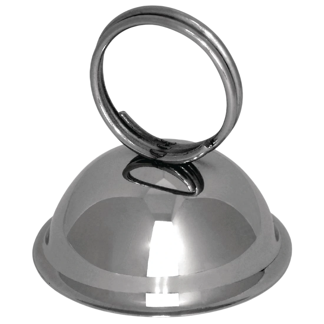 Olympia DM220 Menu Card Holder Ring Dome St/St - 60mm