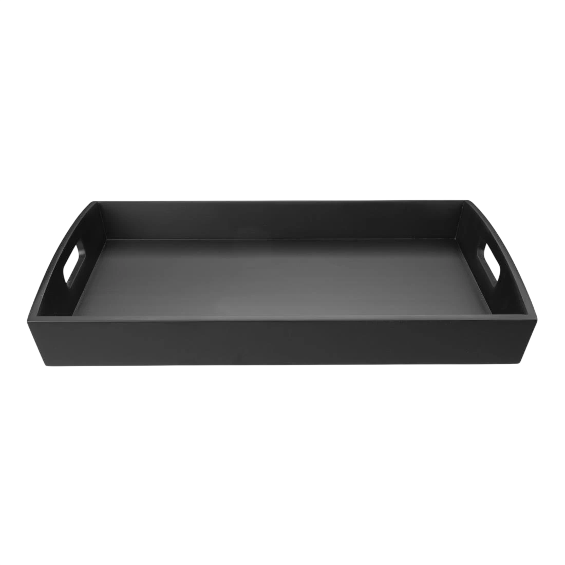 Olympia DP883 Bamboo Black Large Serving Tray - 510x350x70mm