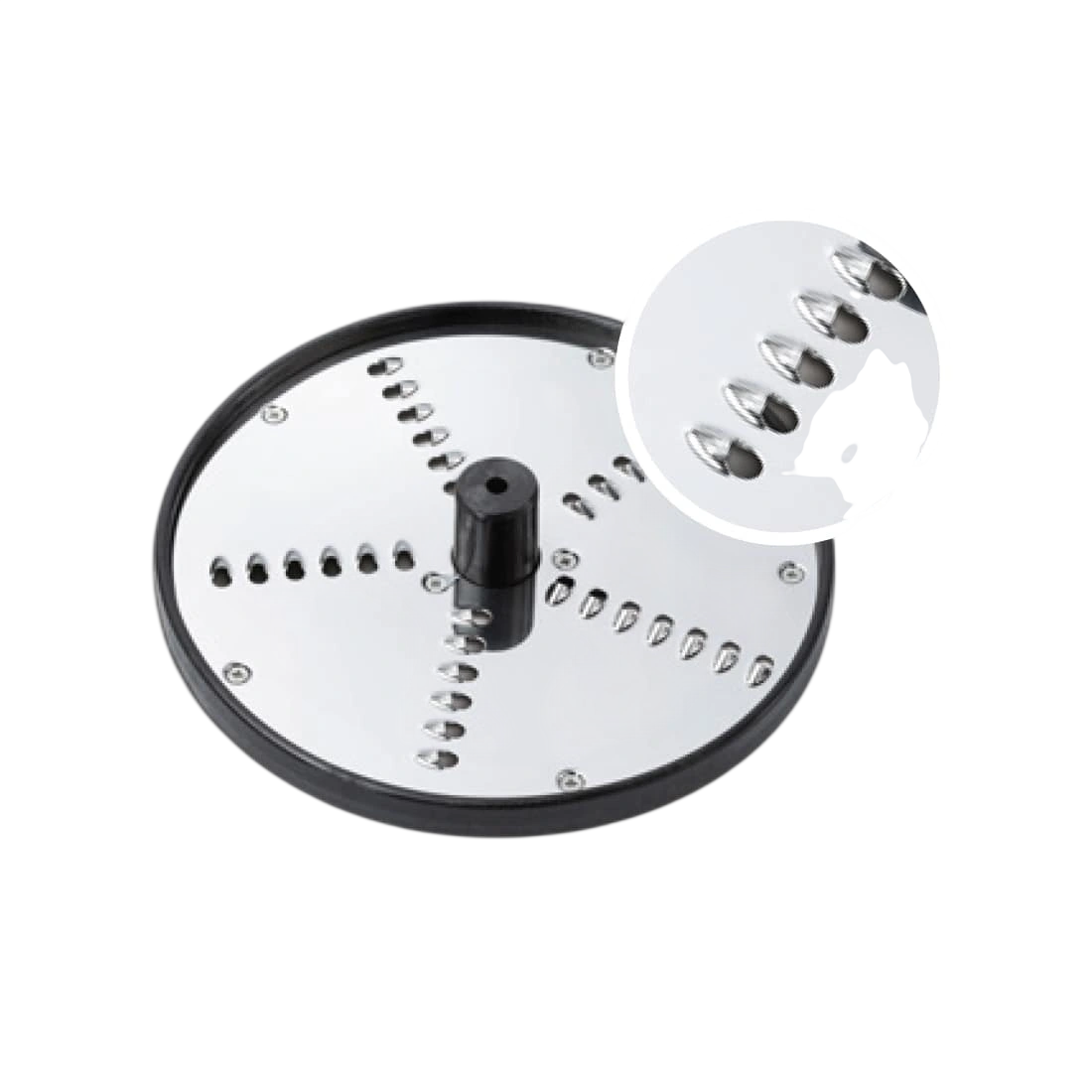 Dito Sama DS650199 Prep4You 3mm Grating Disc stainless-steel cutting accessory
