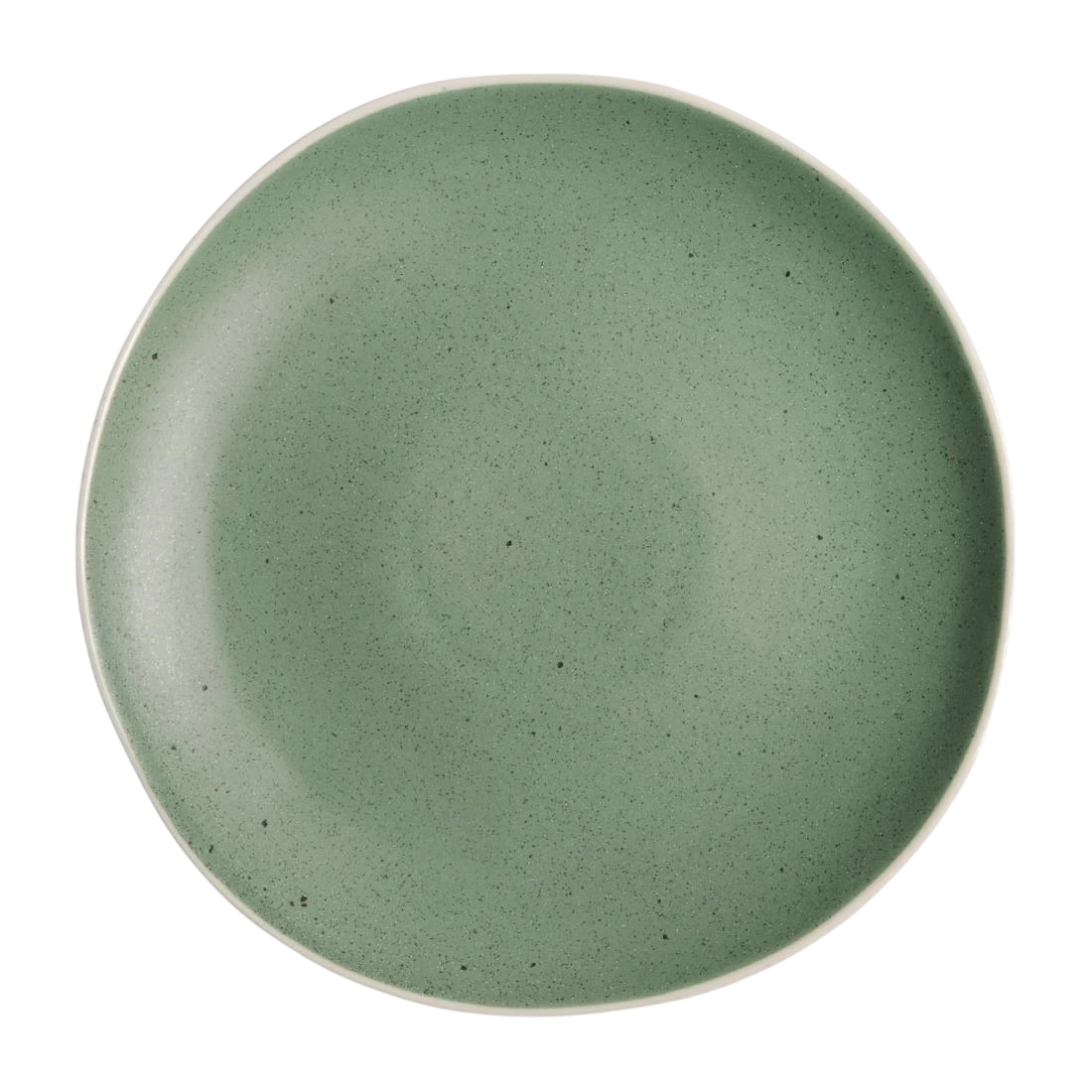 Olympia Plate 31.5mm 270mm Green Rustic Pack 6 DR800