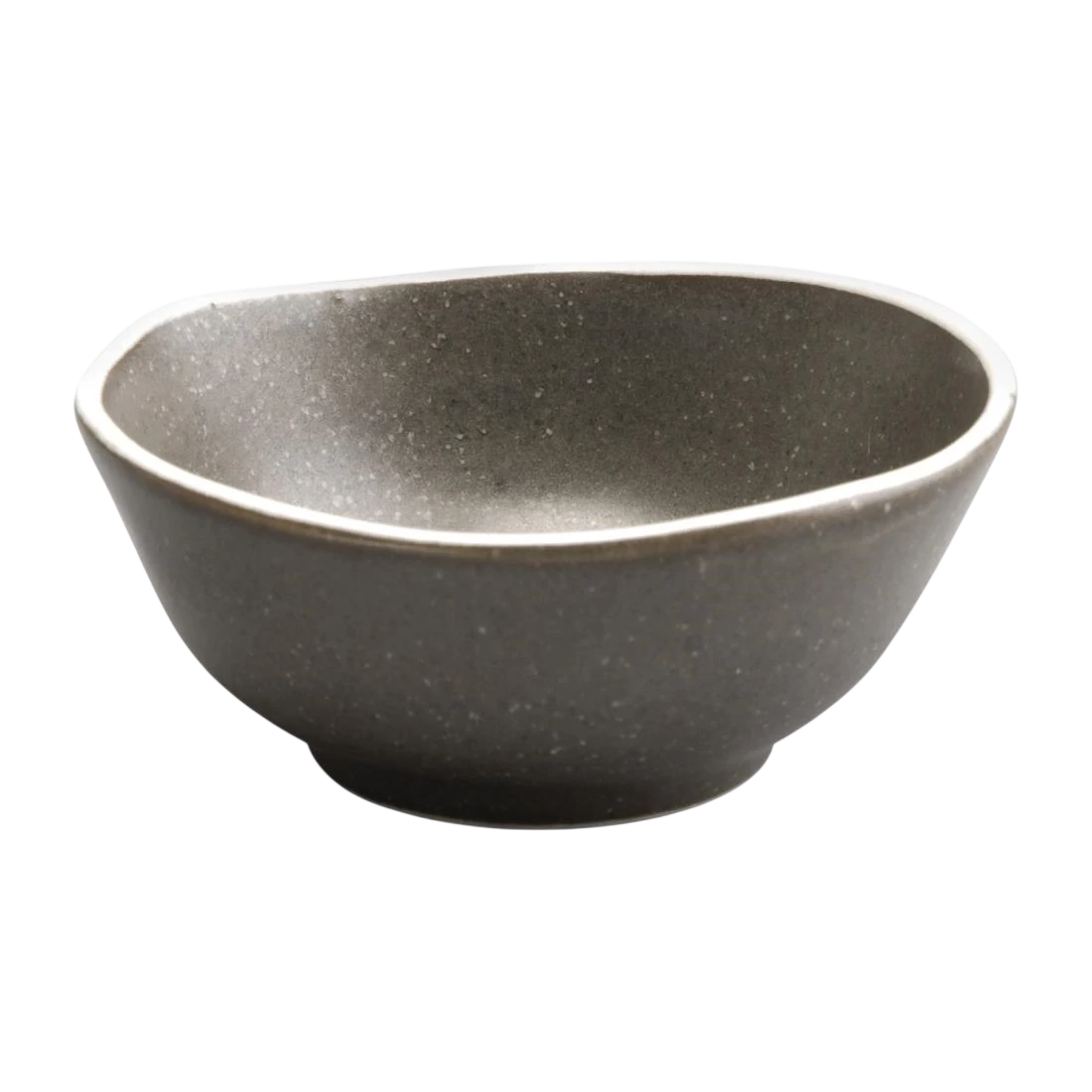Olympia DR820 Porcelain Dipping Dish – 70mL, Charcoal, Pack of 12