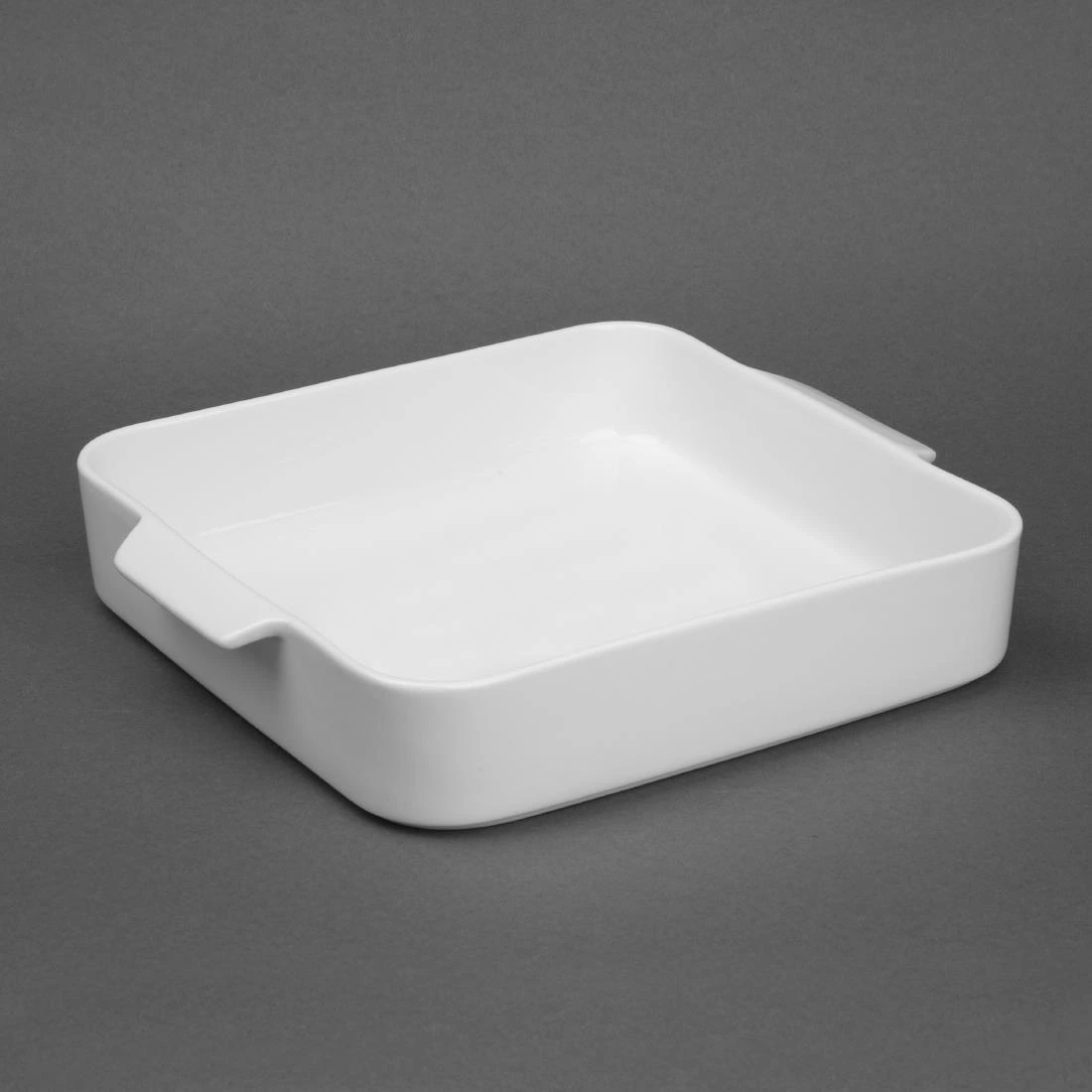 Olympia DX386 Whiteware Square Eared Roaster - 260x225x50mm (Box 2)