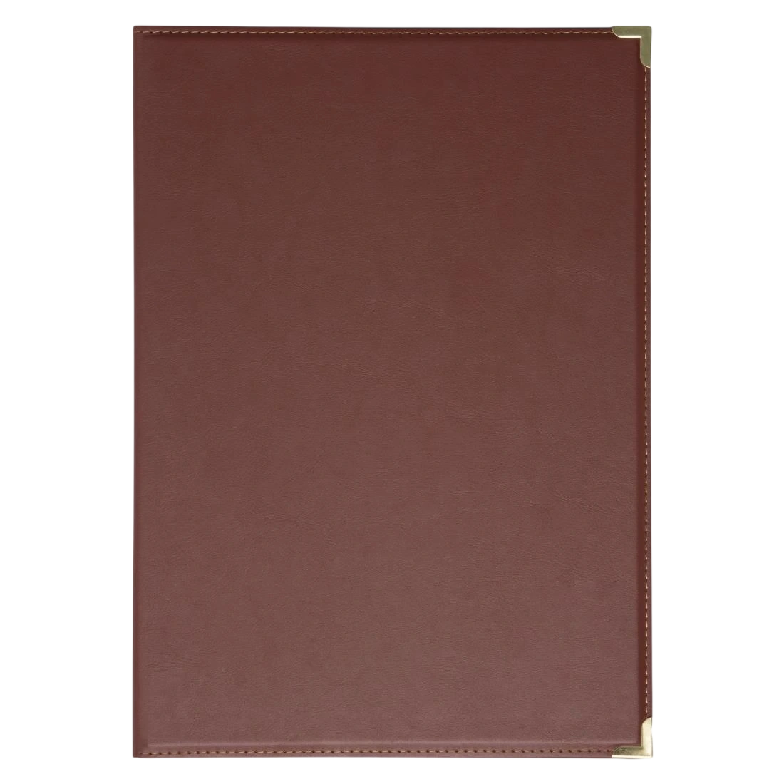 Olympia E222 burgundy A4 leatherette menu cover