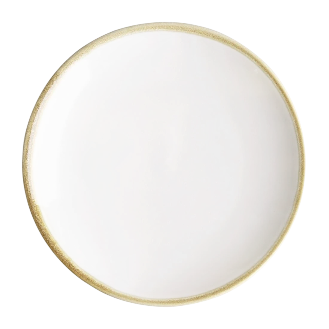 Olympia Coupe Plate 21mm 180mm Chalk Rustic Pack 6 FB980