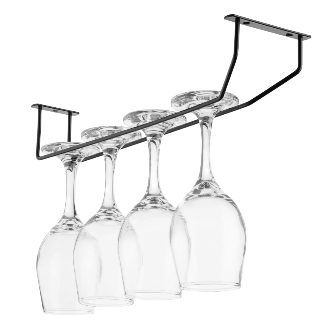 Olympia FD988 Stemware Rack Black - 406mm 16"