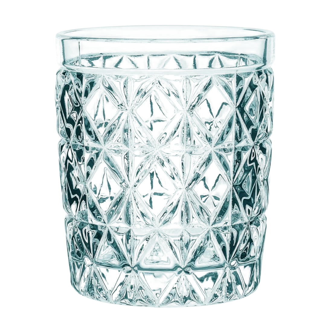 Olympia FU425 Havana Tumbler Blue - 300ml 82x100mm (Box 6)