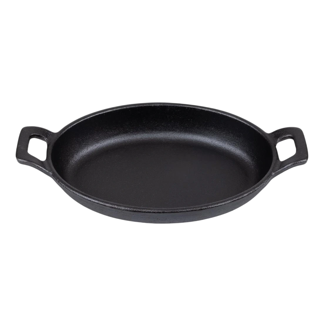 Olympia Oval Eared Dish 180mm 120mm 30mm Rustic Cast Iron FW818