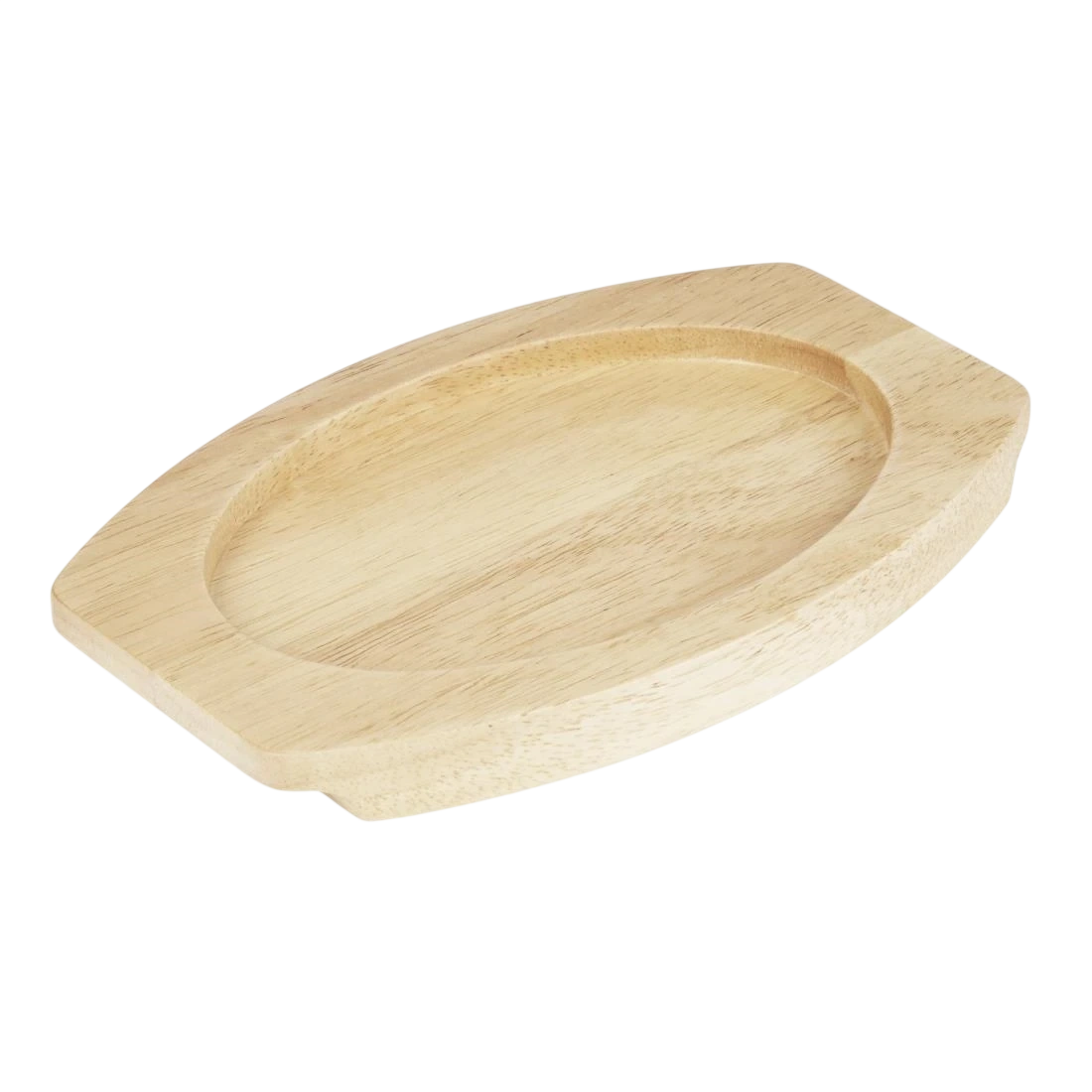 Olympia FW978 Hevea Board for Cast Iron Oval Eared Dish 230x135mm for FW818