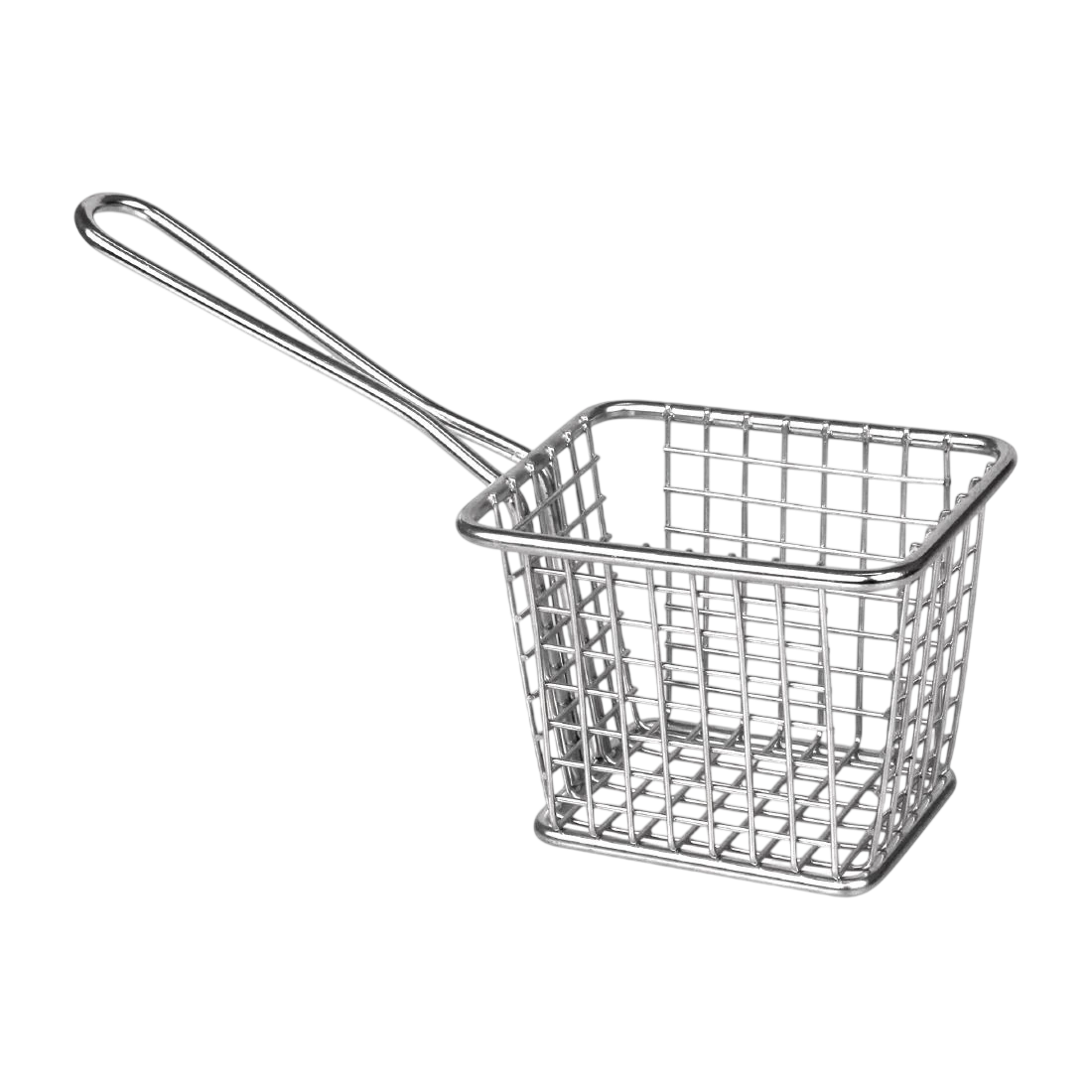 Olympia GG866 Square Presentation Basket St/St 80(H)x100(W)x80(D)mm