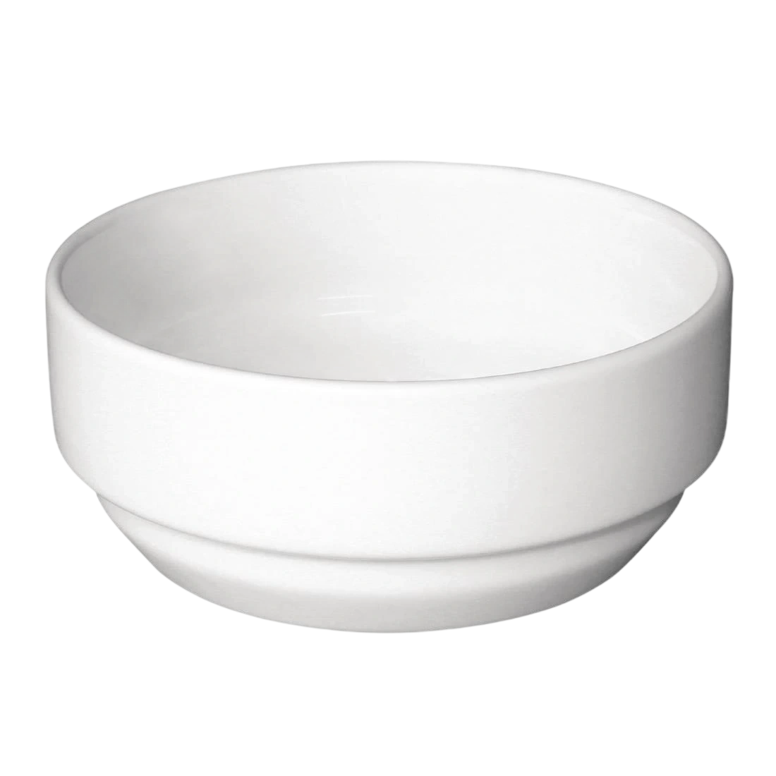 Olympia GH634 Porcelain Whiteware Stacking Bowl – 285mL, Pack of 12