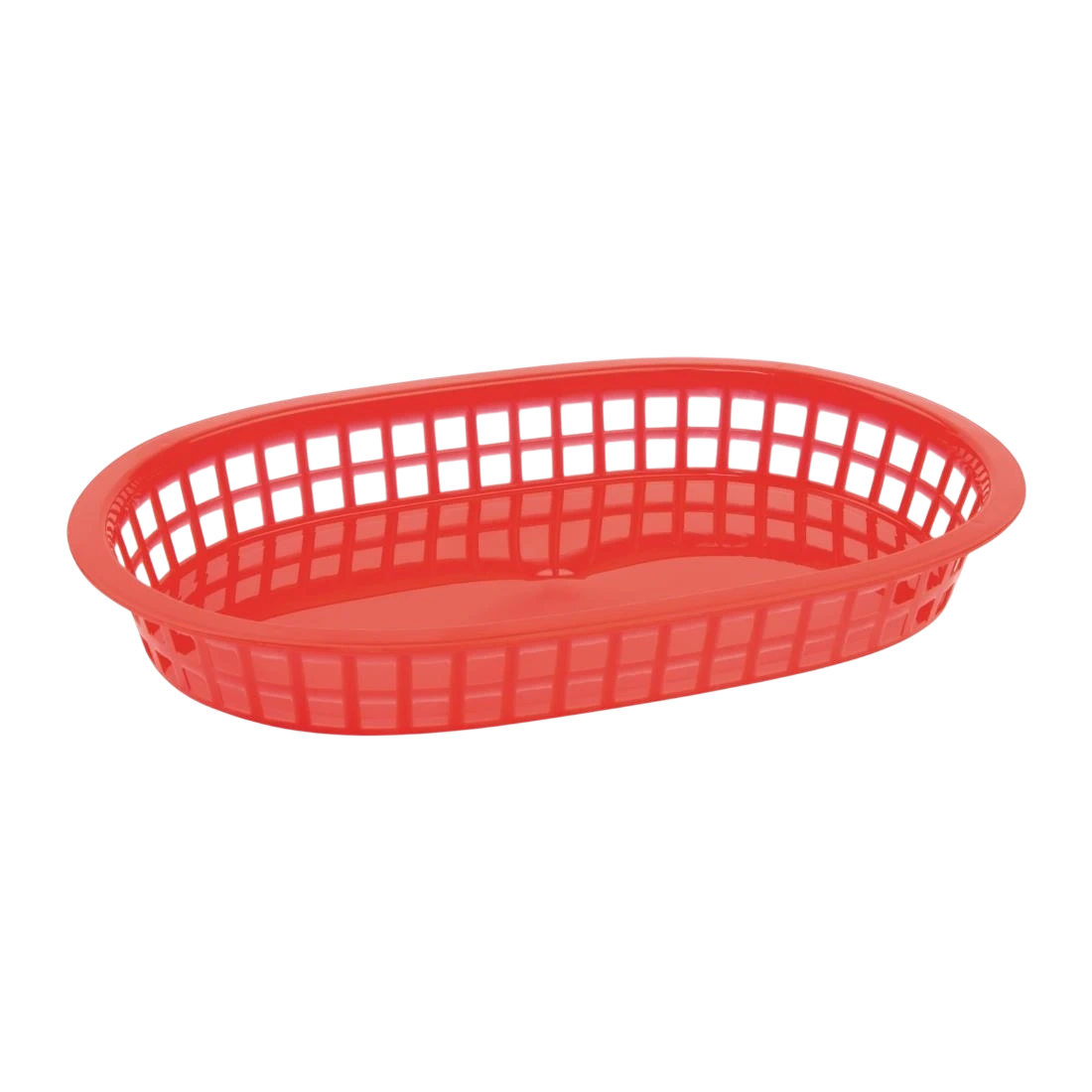 Olympia GH967 Kristallon PP Food Basket Red - 275x175mm 10 1/2x 7" (Pack 6)