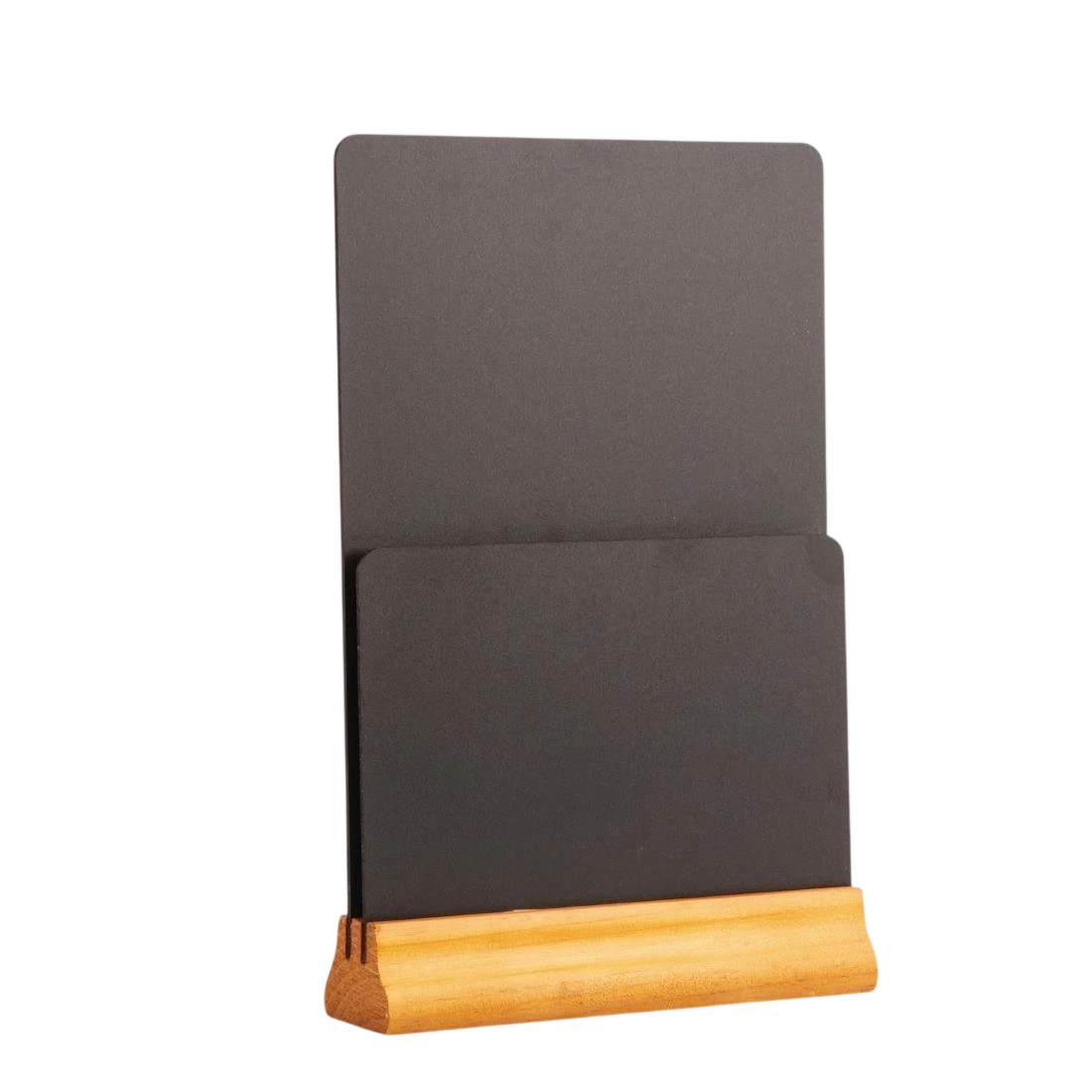 Olympia GJ096 Double Blackboard Menu Holder - 325x210x55mm 12 3/4x8.25x2 1/4"