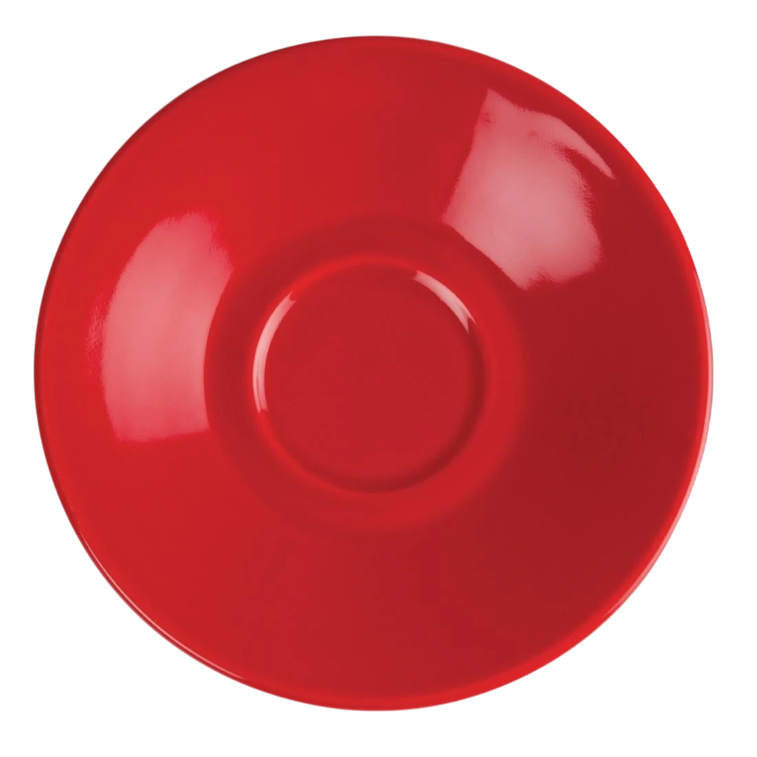 Olympia Cafe Espresso Saucer Red Pack 12 GK085