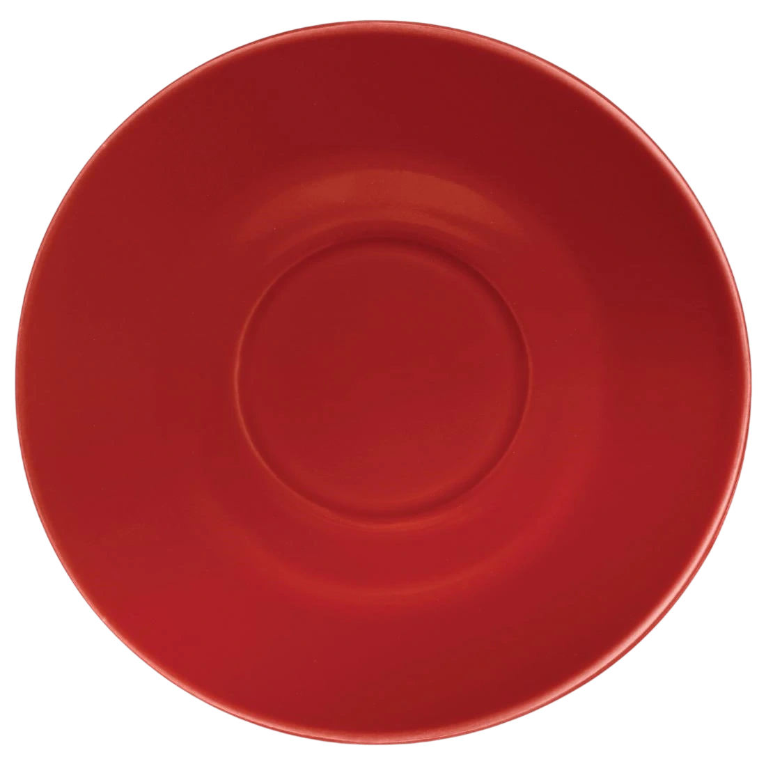Olympia Cafe Saucer Red 158mm Pack 12 GL047