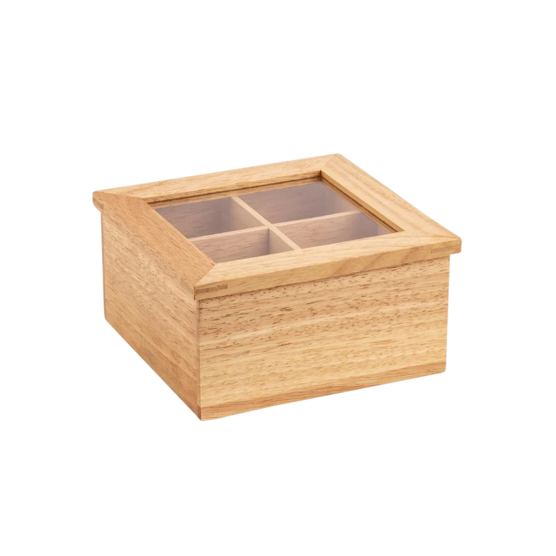Olympia GL089 Mini Tea Box with Lid - 90x200x160mm 3 1/2x8x6 1/4"