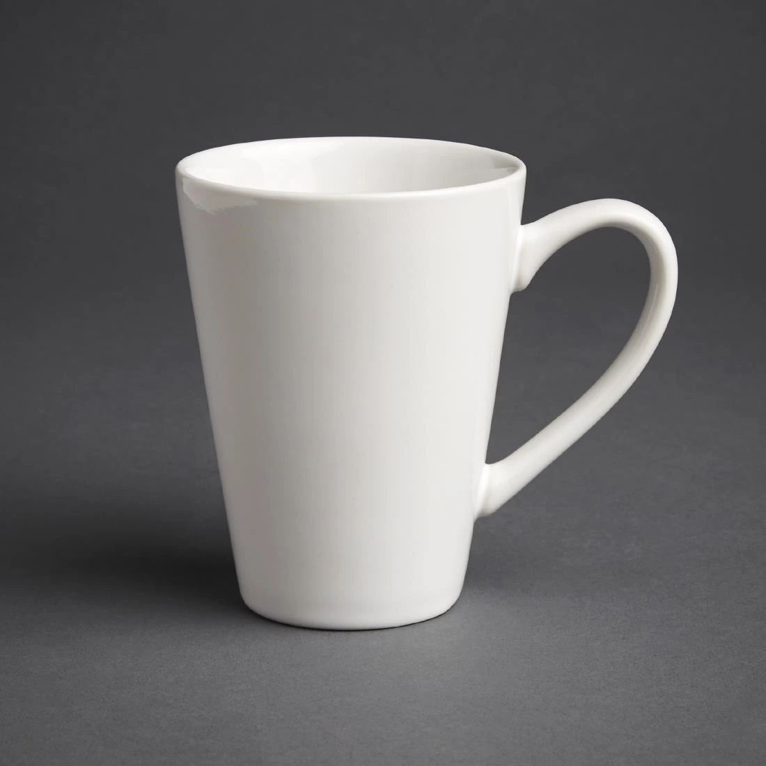 Olympia GL487 Latte Cup – 340mL, White, Pack of 12