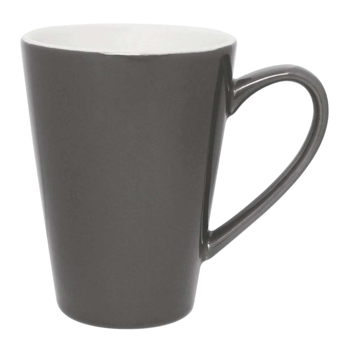 Olympia GL488 Latte Cup – 340mL, Charcoal, Pack of 12