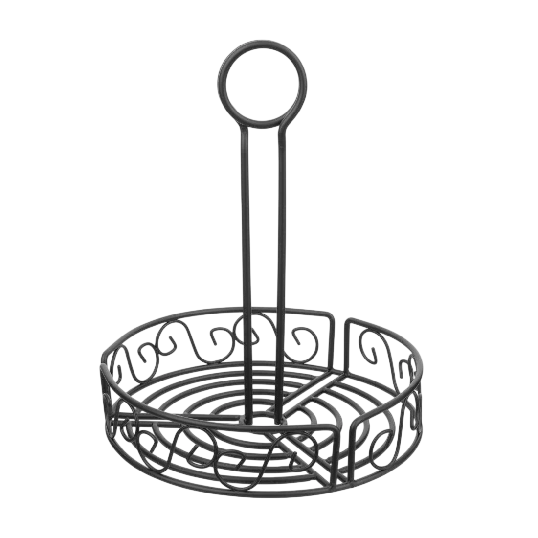 Olympia GM245 Black Wire Condiment Holder 195(dia)x235(h)mm