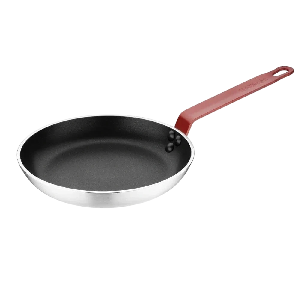 Hygiplas HT965 Non-Stick Frying Pan – 240mm Red Handle commercial kitchen equipment