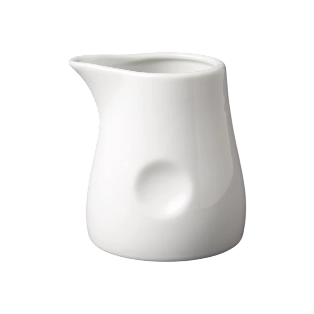 Olympia GM367 Porcelain Whiteware Milk Jug – 170mL, Pack of 6