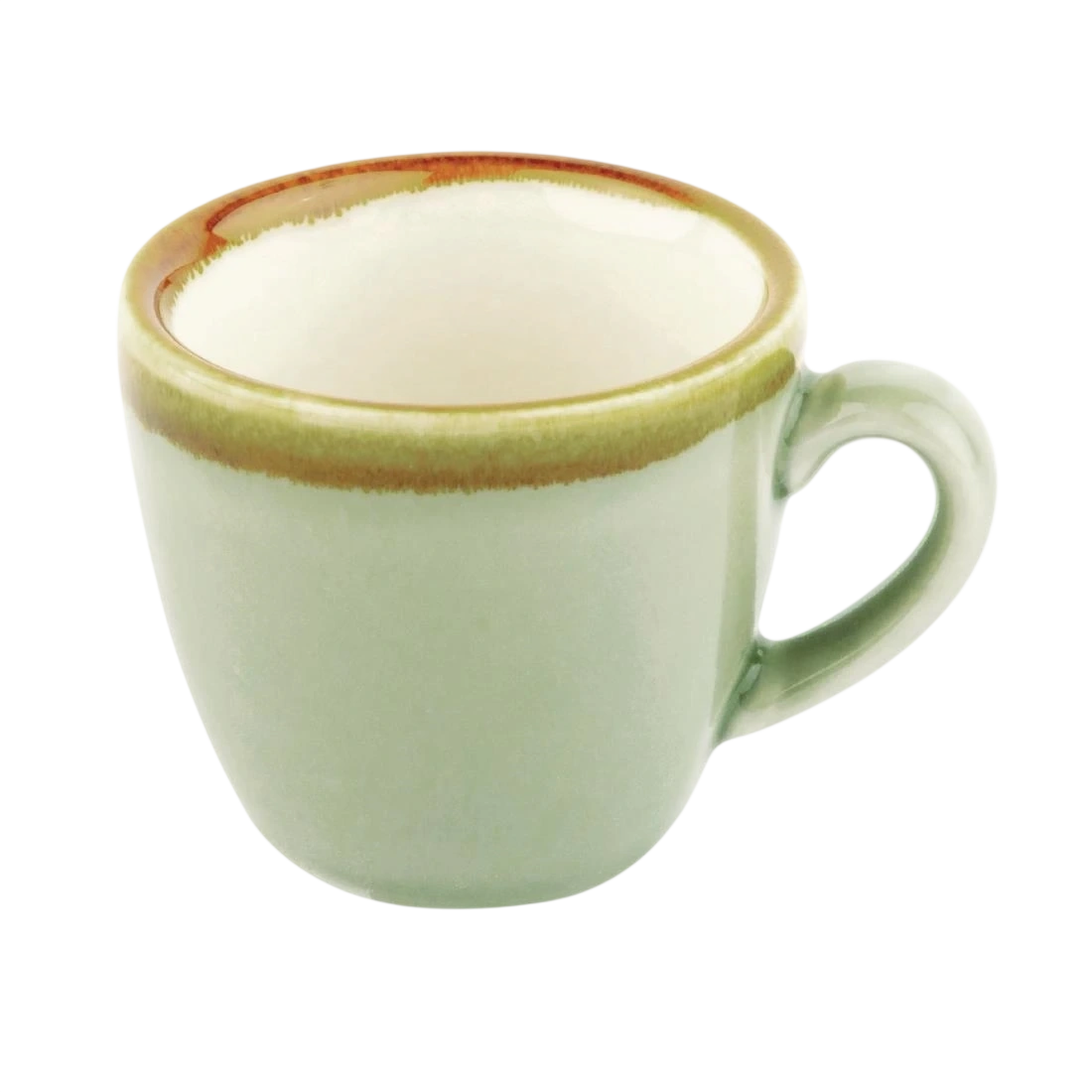 Olympia GP476 Porcelain Espresso Cup – 85mL, Moss, Pack of 6
