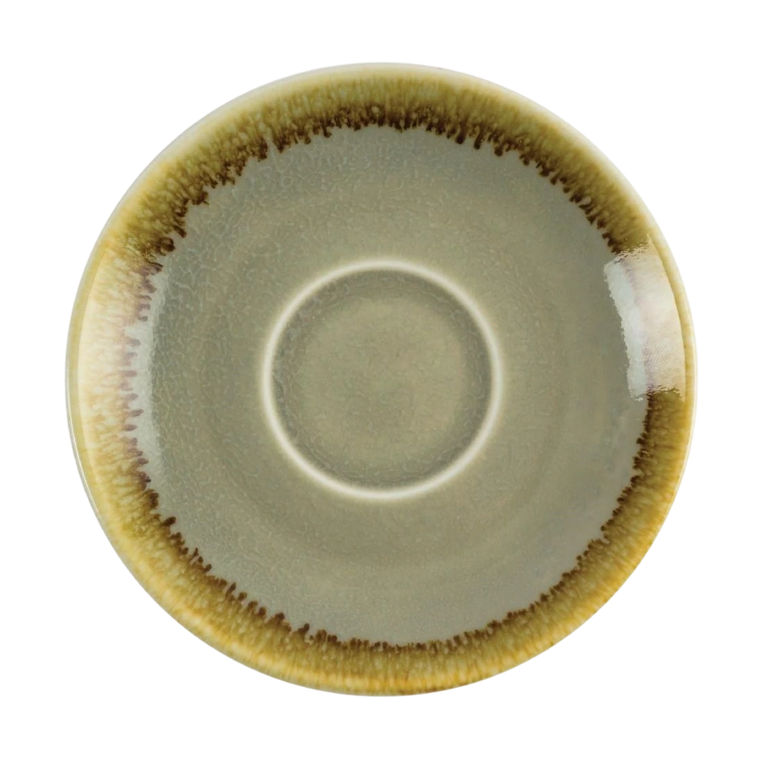 Olympia Kiln Moss Saucer 115mm Pack 6 GP477