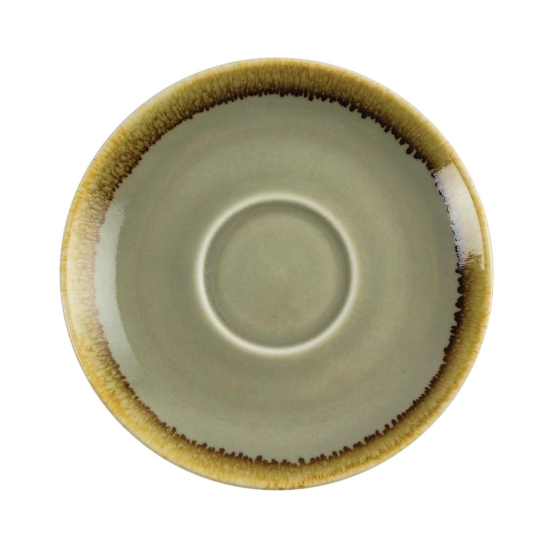 Olympia Kiln Moss Saucer 140mm Pack 6 GP479