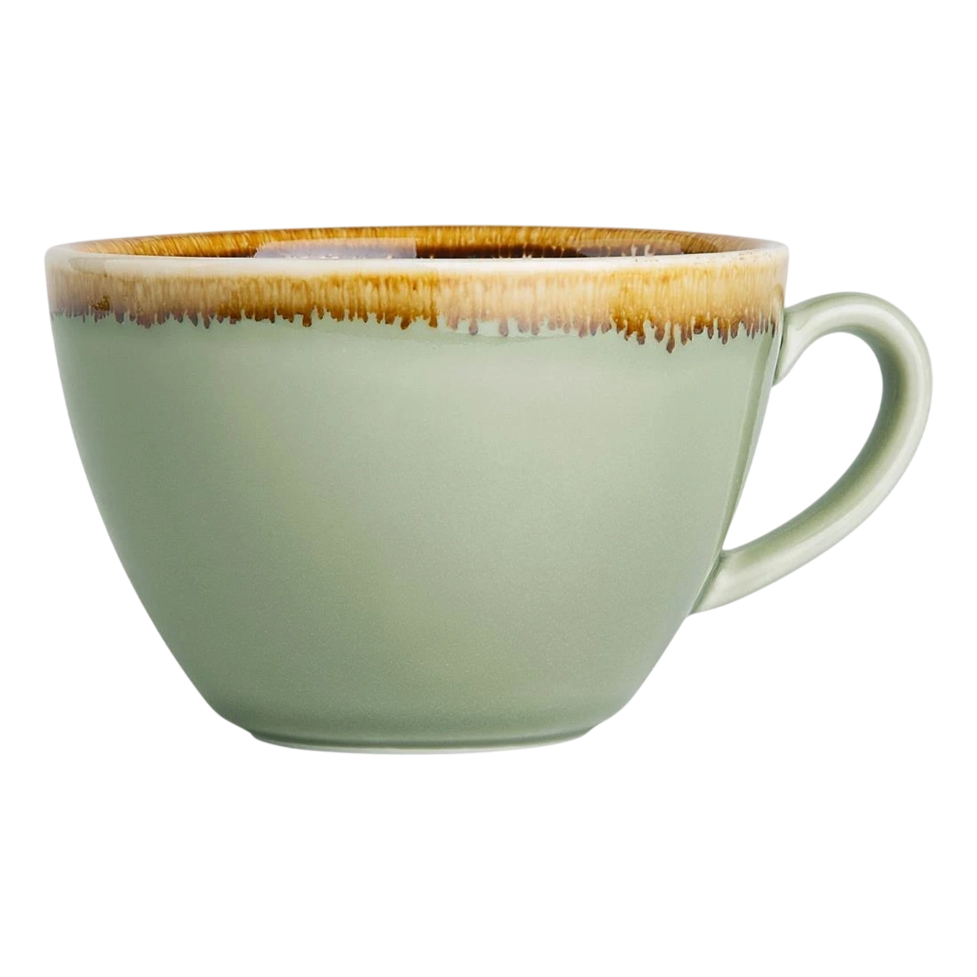 Olympia GP480 Porcelain Cappuccino Cup – 340mL, Moss, Pack of 6