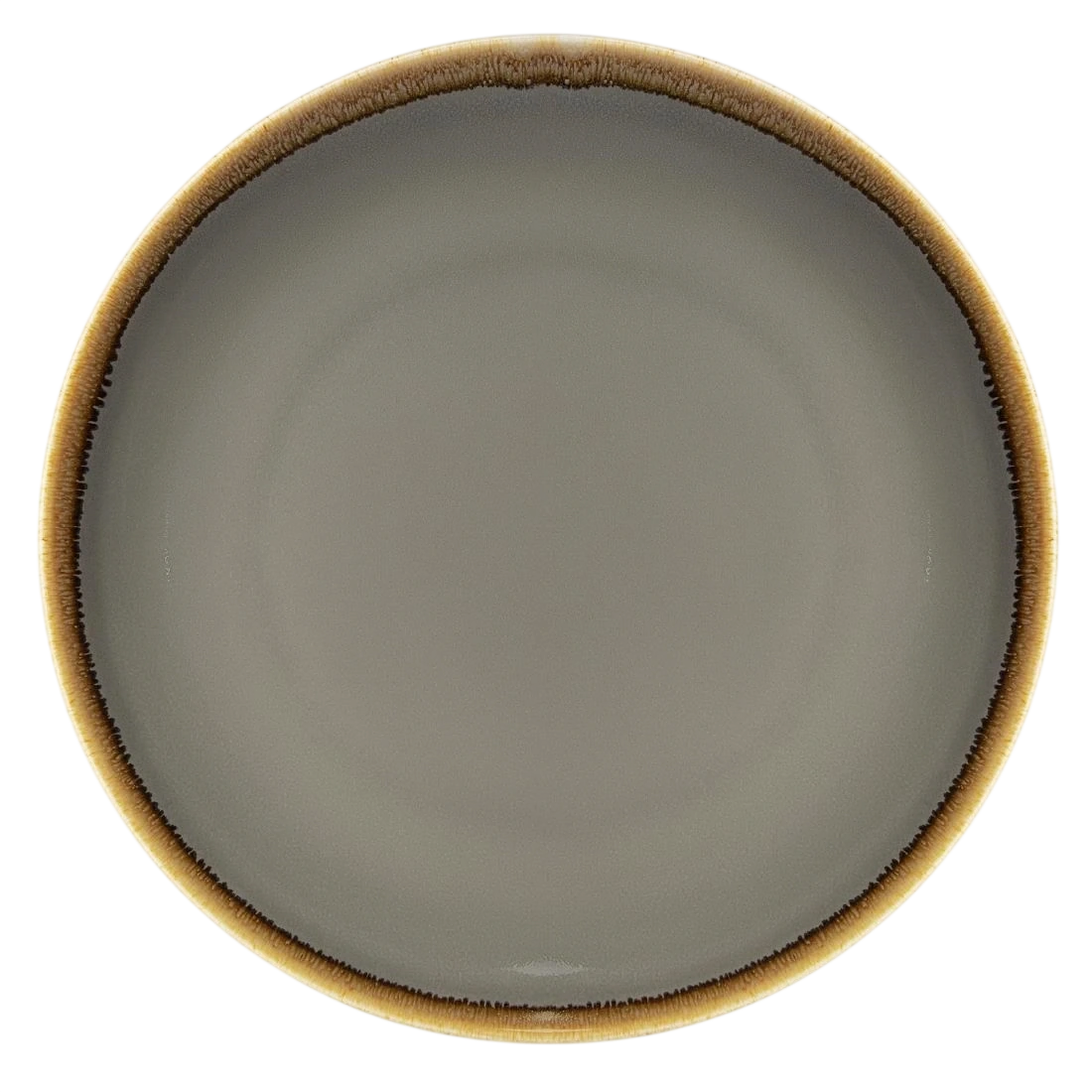 Olympia HC386 Kiln Smoke Round Coupe Plate 280mm 11" (Box 4)