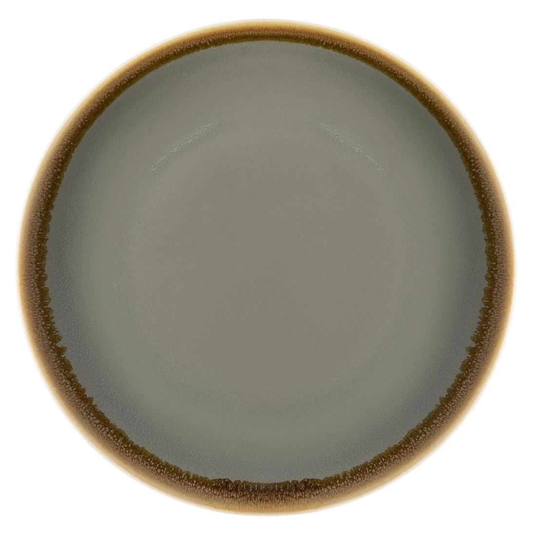 Olympia Kiln Coupe Plate HC387 26×230mm Grey Pack 6