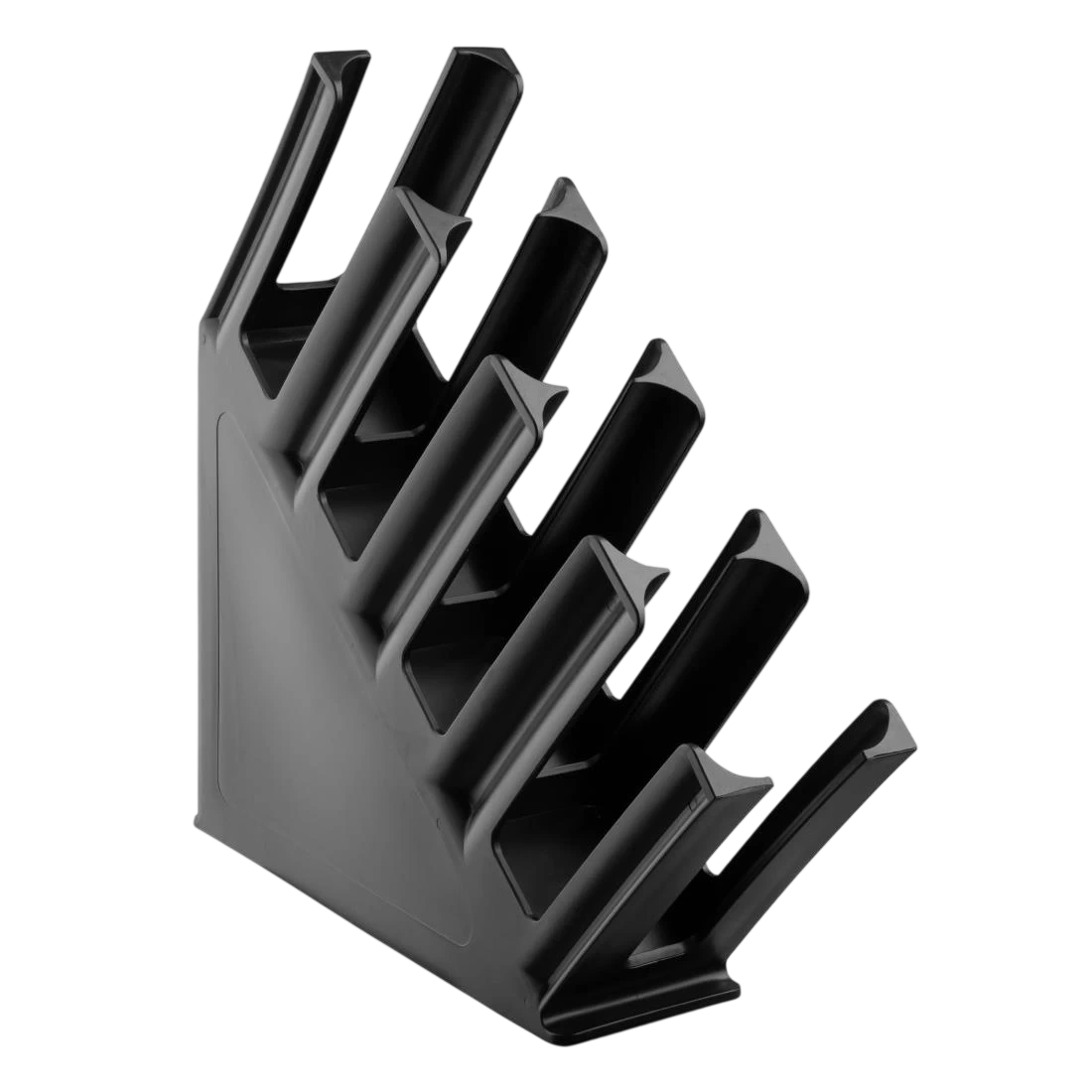 Olympia HC437 Kristallon Cup Holder 4-Slots Polypropylene Black - 300x380x460mm