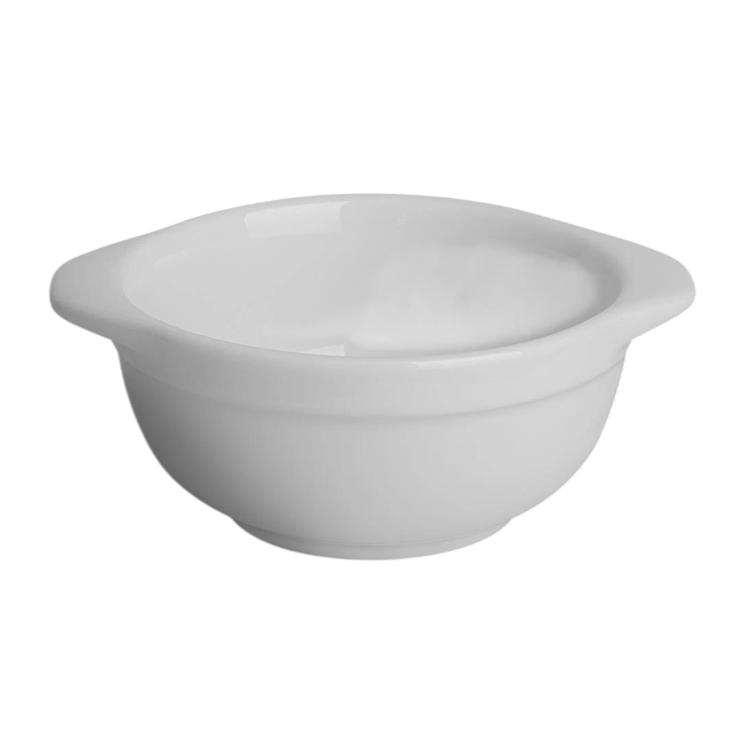 Olympia HP853 Porcelain Whiteware Eared Bowl – 250mL, Pack of 6