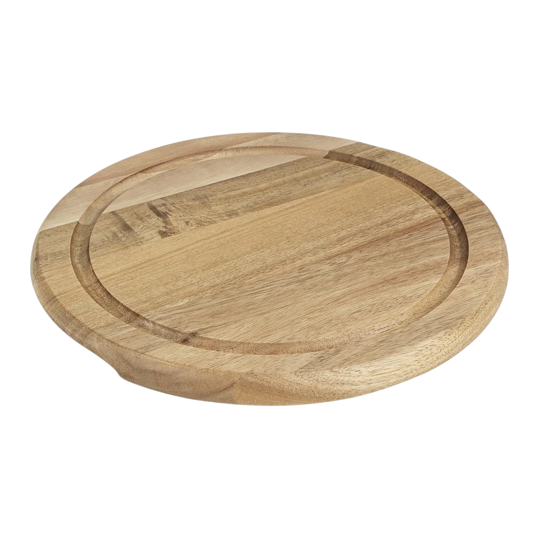 Olympia HX397 Round Acacia Wood Board for 200mm Dome - 246x20mm