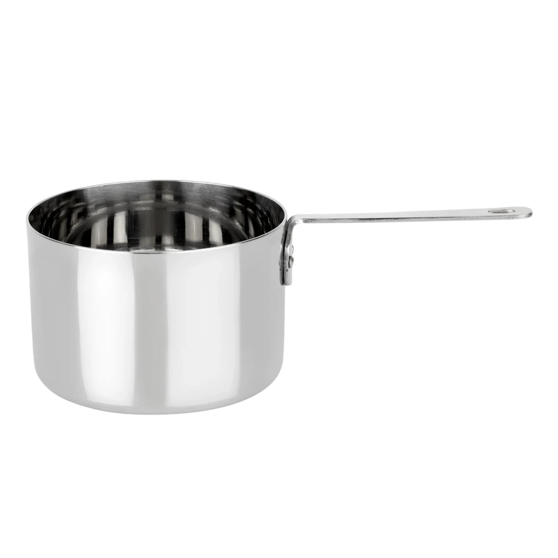 Olympia HY132 Table Presentation Mini Sauce Pan Stainless Steel - 90x60mm
