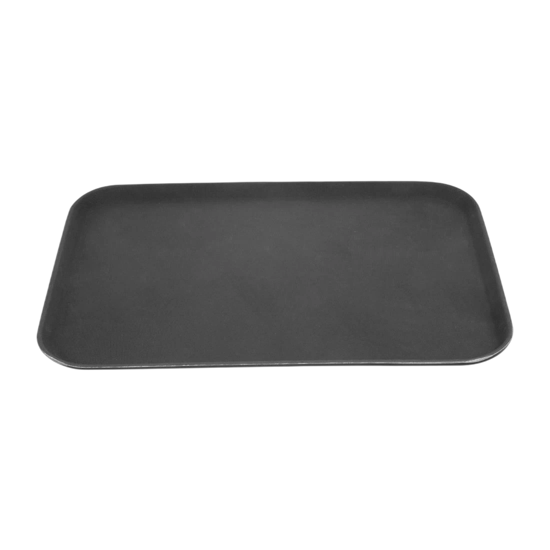Olympia HY138 Kristallon Rectangular Tray Black Anti-Slip Fibreglass - 405x560mm