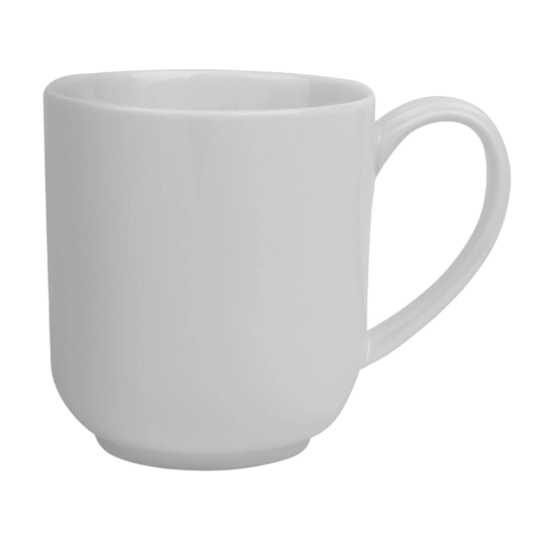 Olympia HY541 Whiteware Large Rounded Mug - 410ml (Box 6)
