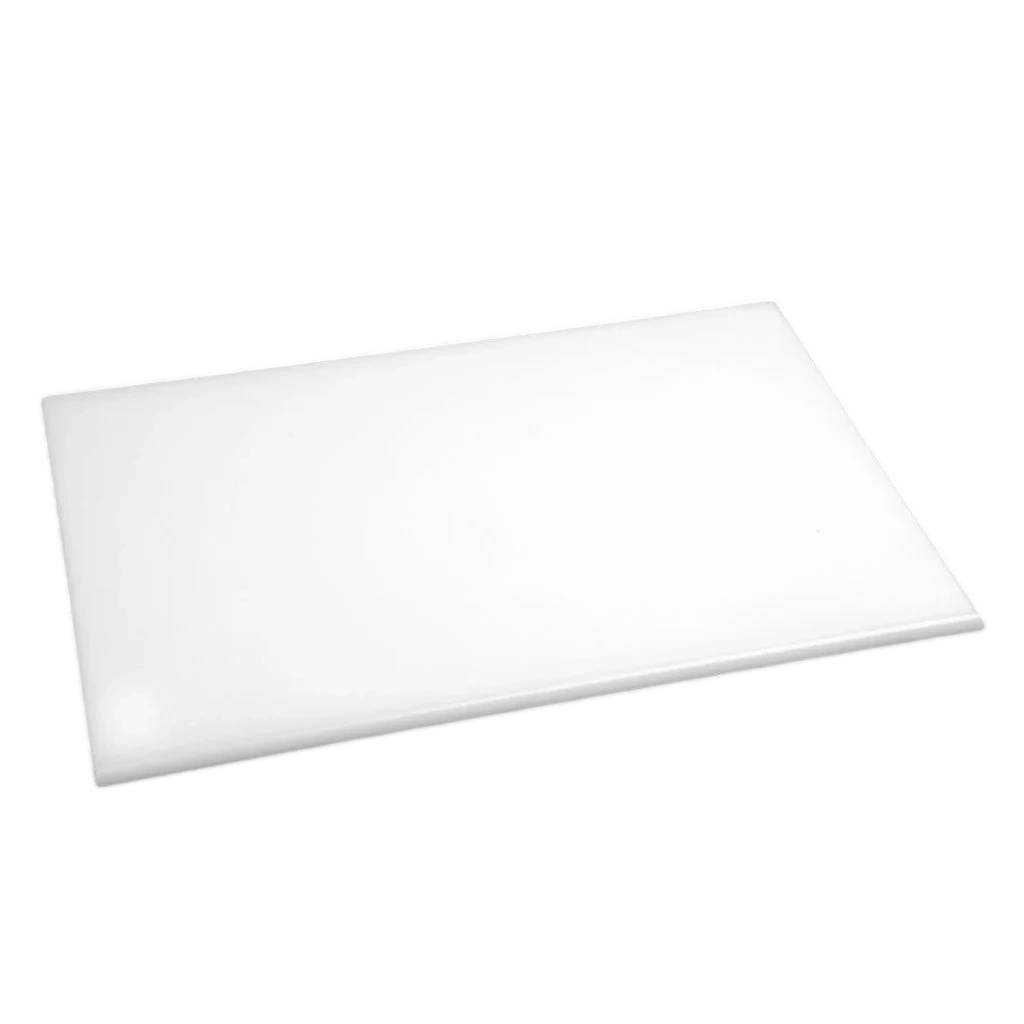 Hygiplas Antibacterial High Density Chopping Board White - 455x305x12mm commercial kitchen equipment