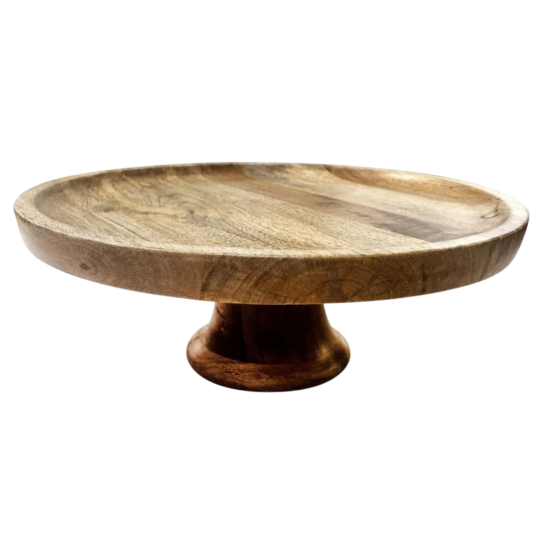 Olympia HY757 Cake Stand Mango Wood - 330x120mm