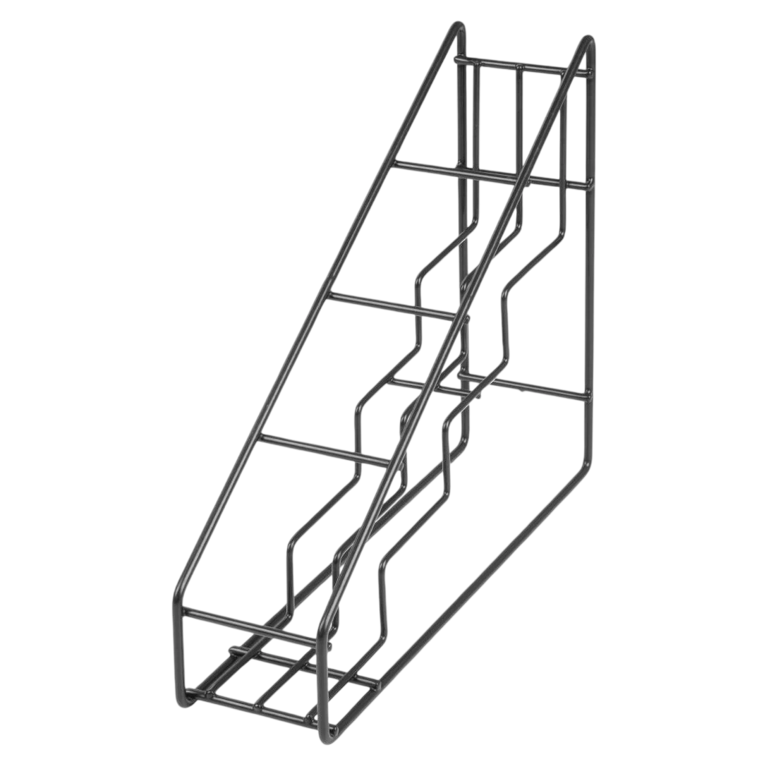 Olympia HY987 Syrup Bottle Stand Black Wire - 400x105x320mm