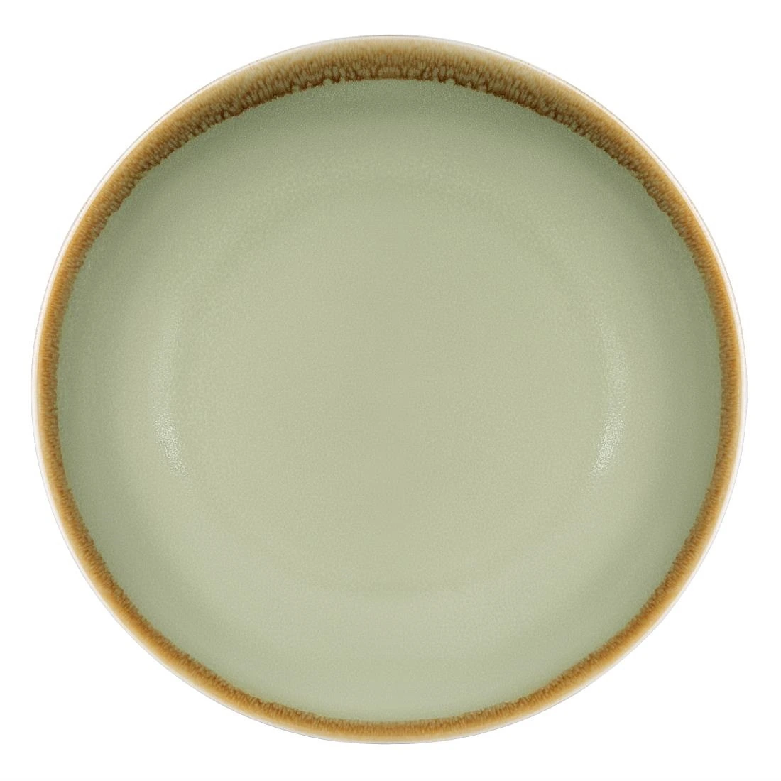 Olympia SA283 Kiln Moss Coupe Plate - 228mm 9" (Box 6)