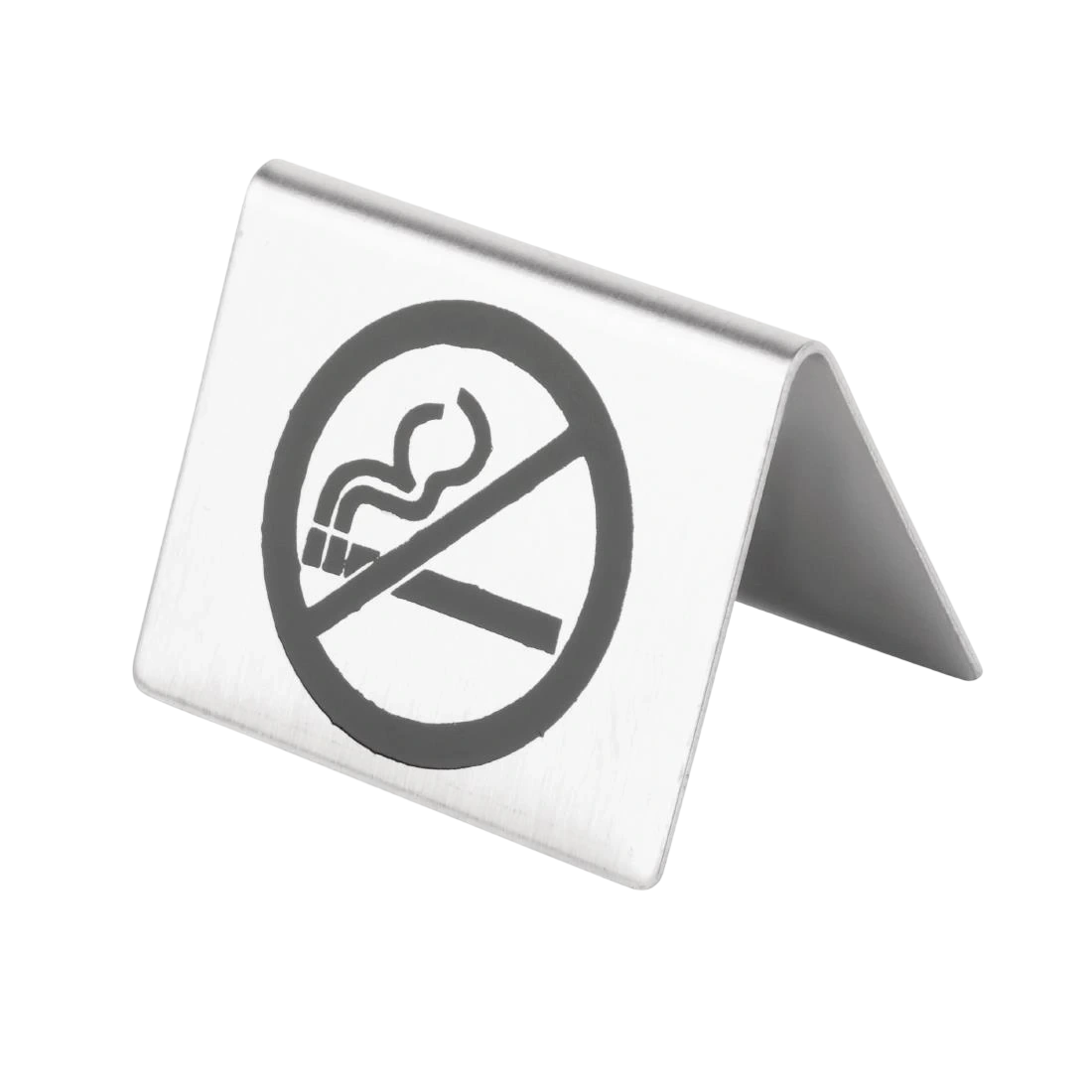 Olympia U044 No Smoking Table Sign St/St