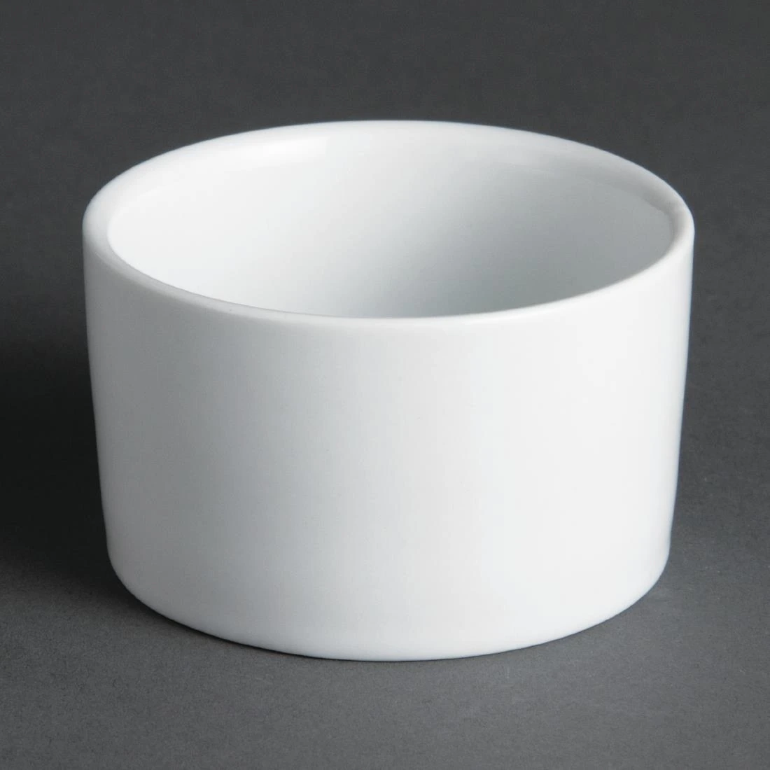 Olympia Whiteware Contemporary Ramekin U195 70mm White Pack 12