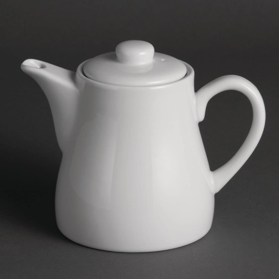 Olympia Whiteware Tea Pot 17oz Pack 4 U822
