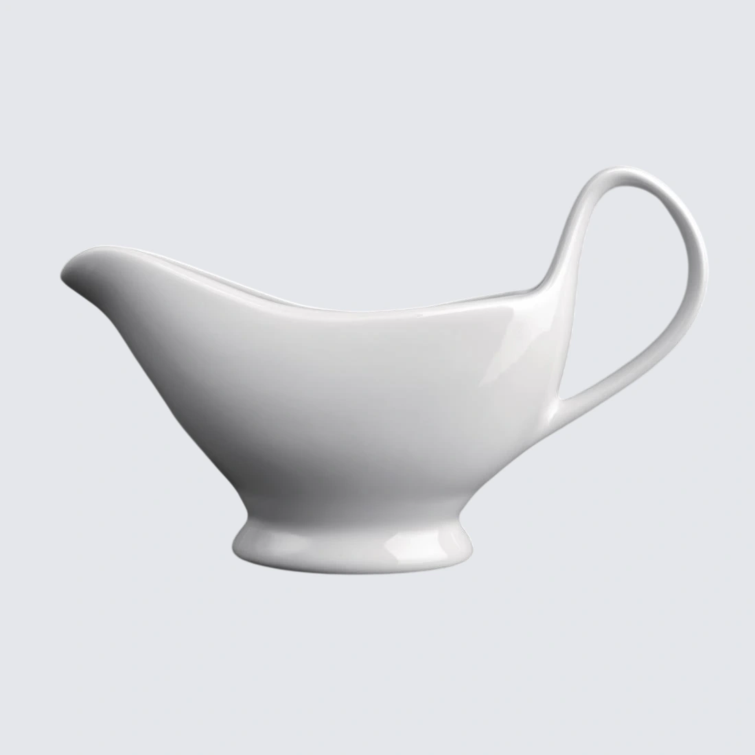 Olympia U831 Whiteware Gravy Boat - 340ml 12oz (Box 6)