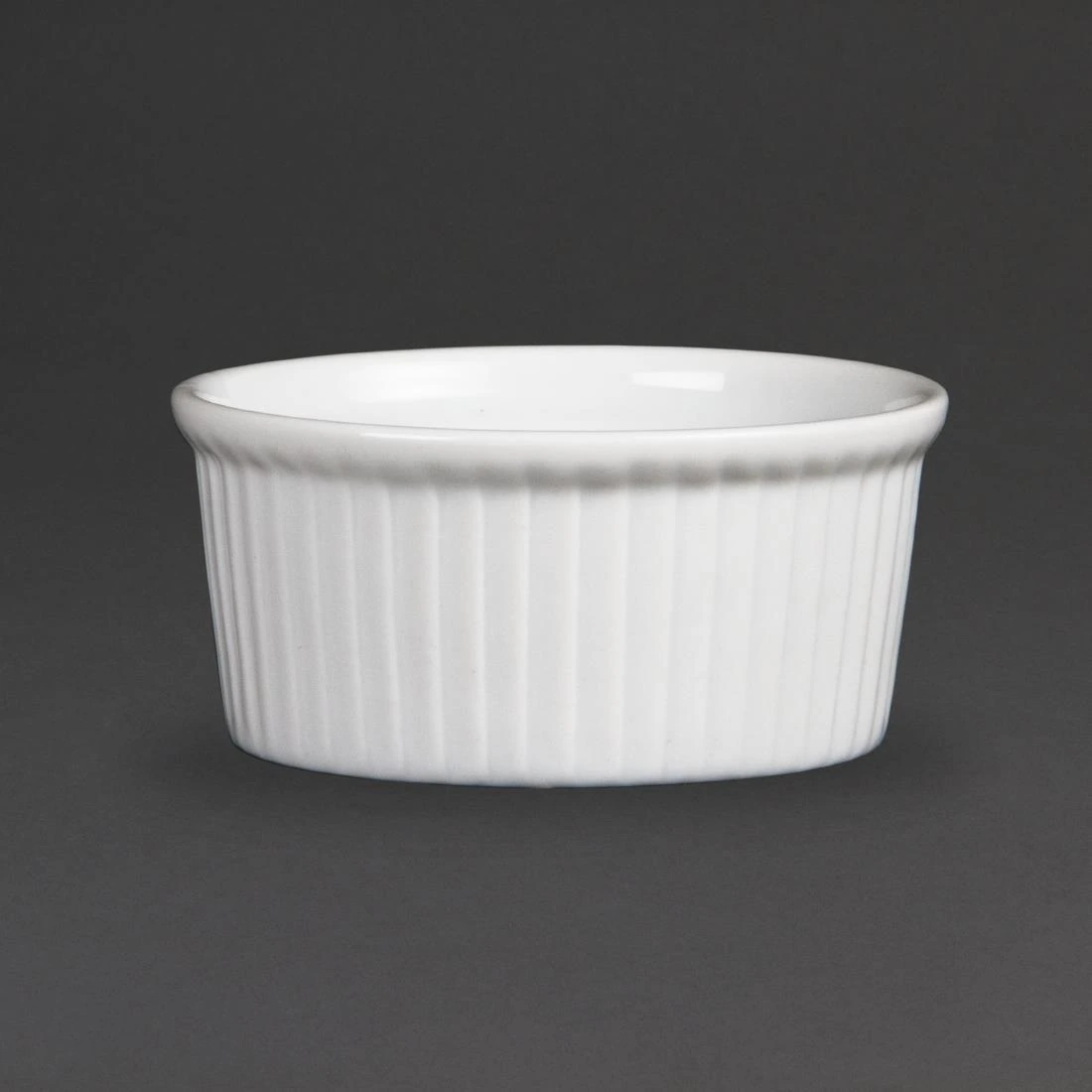 Olympia Ramekin 40mm 85mm White Porcelain Pack 12 W432