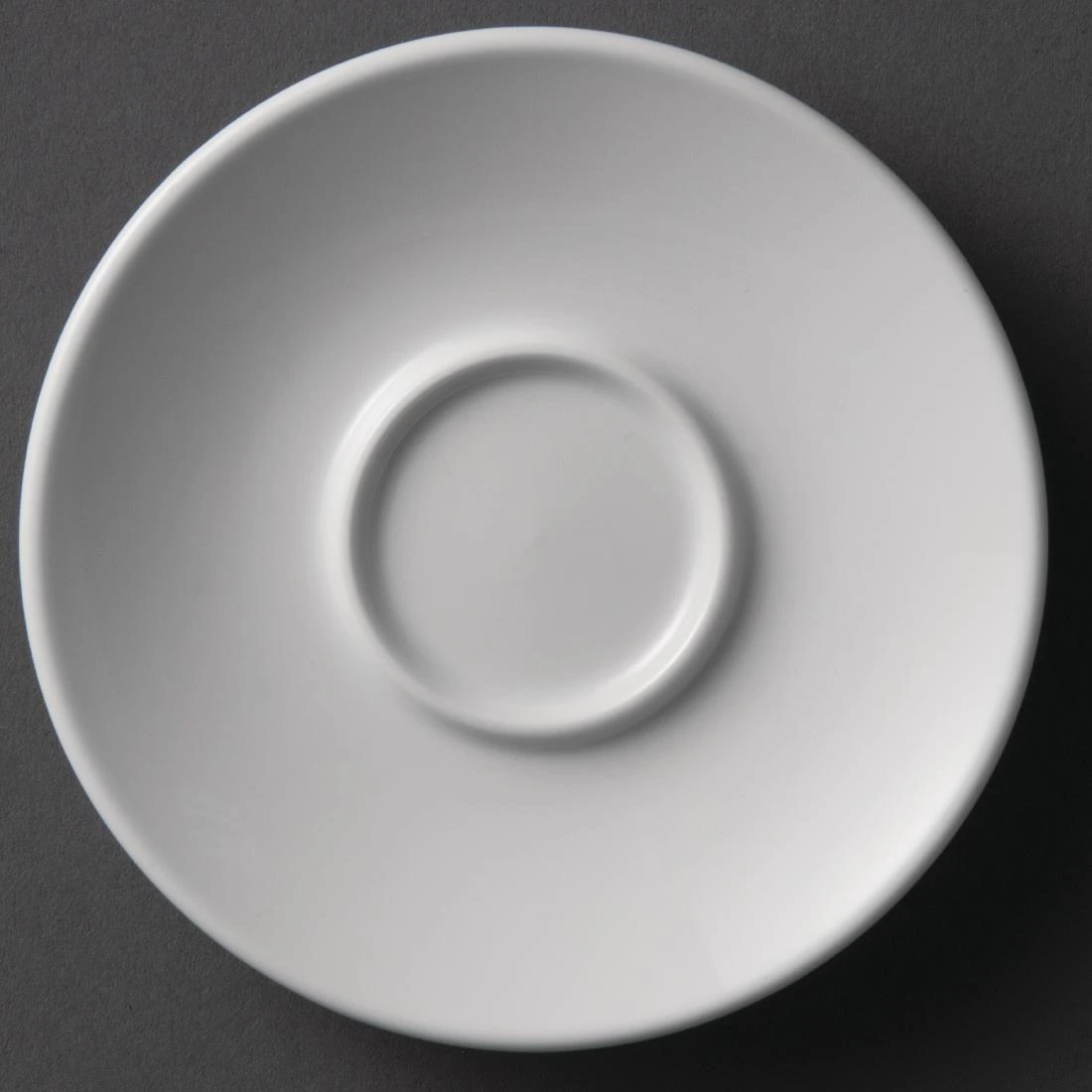 Olympia Espresso Saucer White 120mm Pack 12 Y112