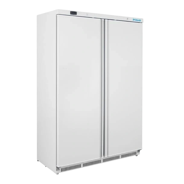 Polar CZ781-A C-Series double door upright fridge in white