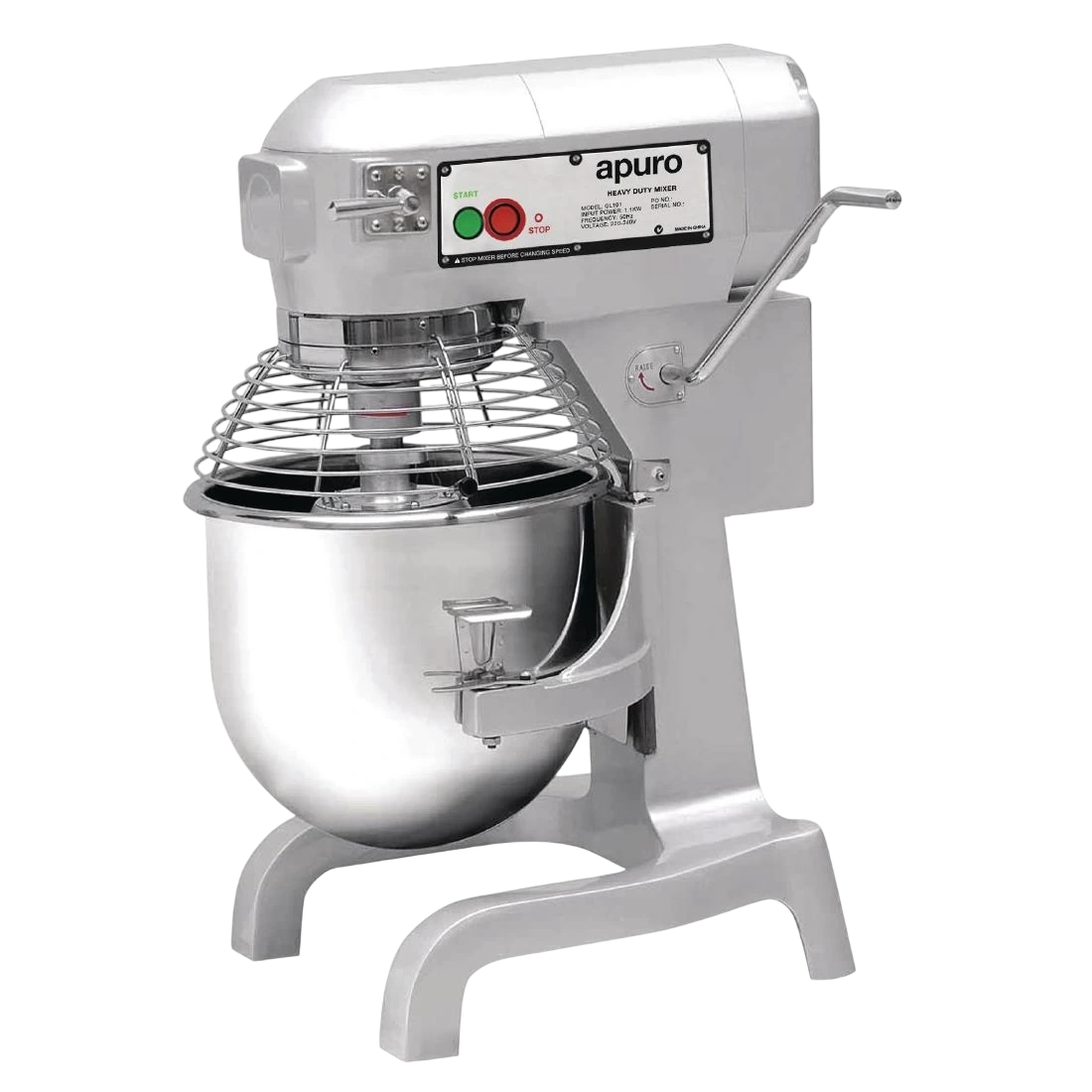 Apuro GL191-A Planetary Mixer - 20Ltr