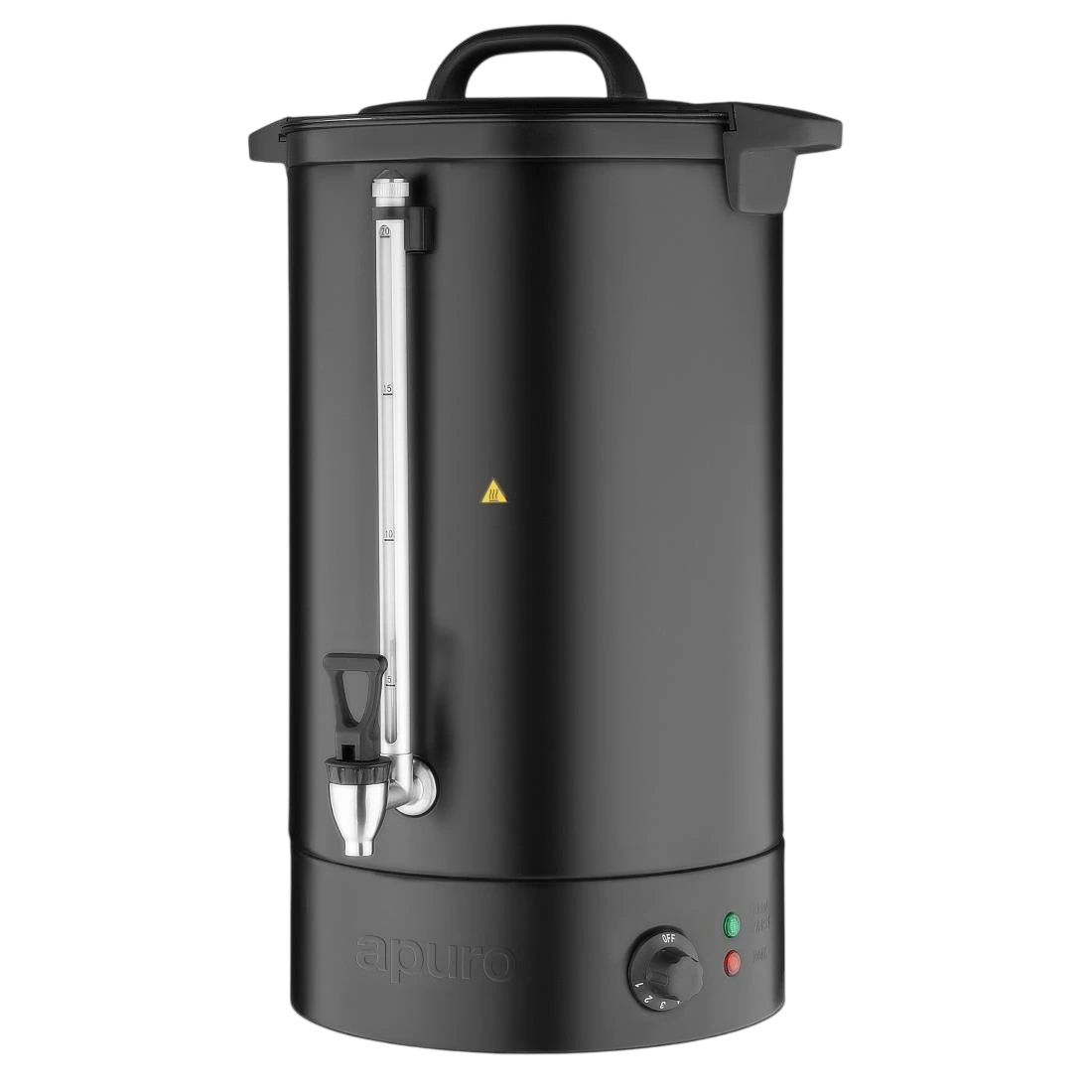 Apuro JA862-A Water Boiler Matt Black - 20Ltr