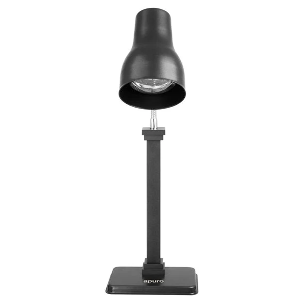 Apuro JA866-A Carving Station Heating Lamp Matt Black - 250watt product image